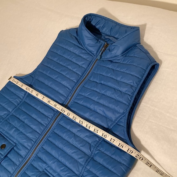 Vineyard vines puffer packable vest blue M - Picture 6 of 16